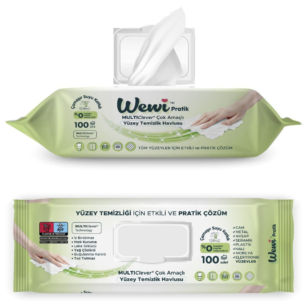 Pachet Promo Servetele WEWI - SET 4 BUC (Sapun Alb, Sapun Arabic, Lavanda, Citrice))