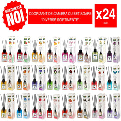Pachet Promo - Odorizant De Camera Cu Betisoare (Diverse Sortimente) 24 buc