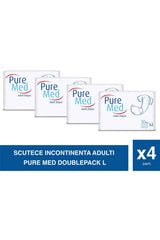 Pure Med Set de 4 Scutece pentru Adulți Mărimea L 30 Bucăți