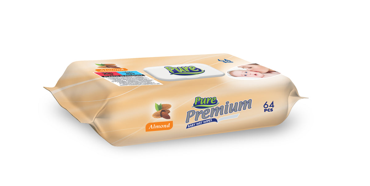 Servetele umede PURE 64 buc./pachet