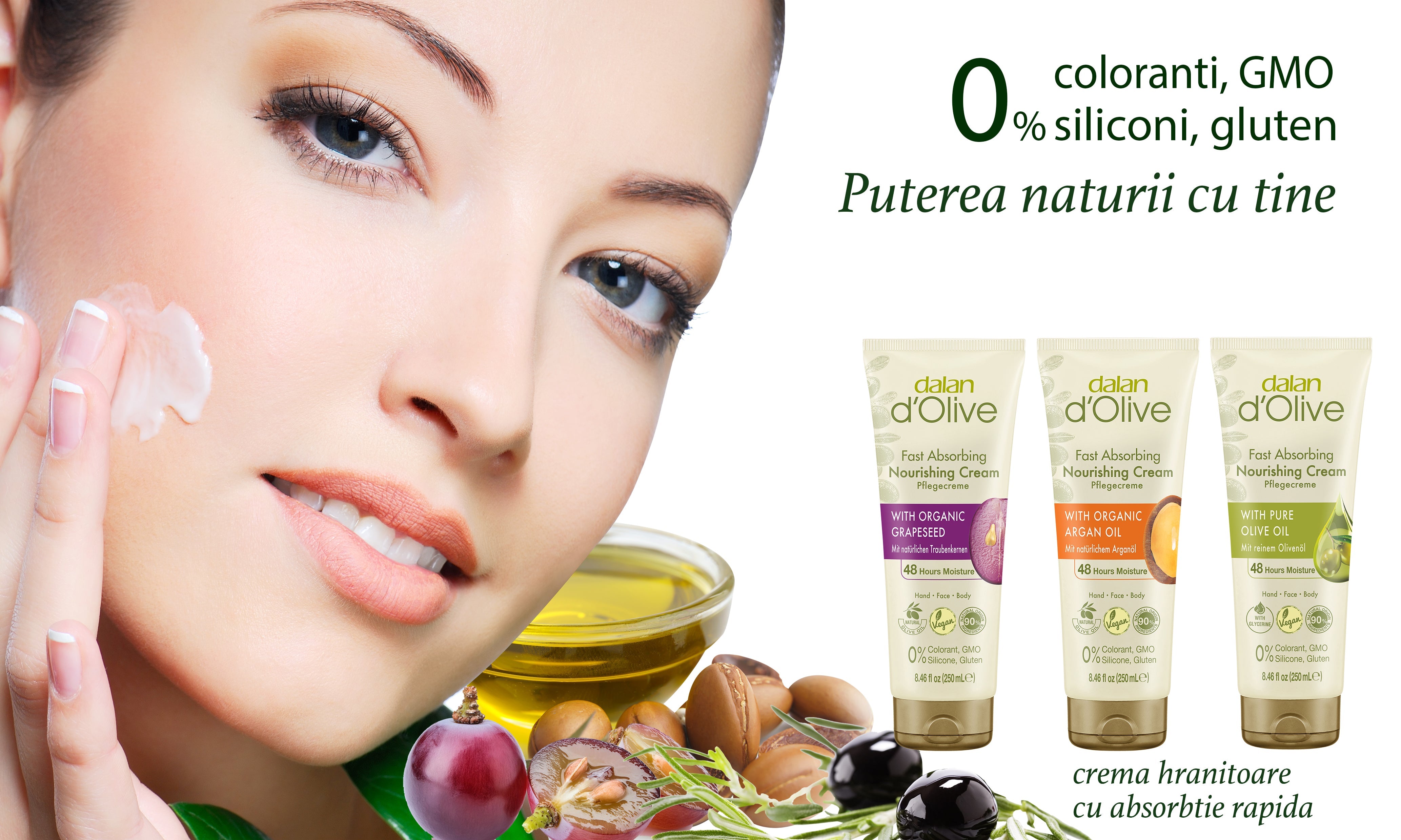 DALAN D'Olive Crema de corp olive oil 250 ml