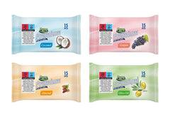 Pachete Promo Servetele umede PURE, 15 buc (4 buc/pachet)