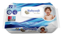 Pachet Promo Servetele Umede Babysoft , 12 pachete x 72 buc.