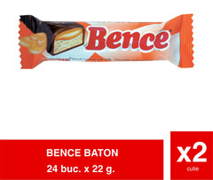 Baton cu Biscuit și Caramel – 2 x 24 x 22g | Gustare Crocantă cu Dulceață Fină