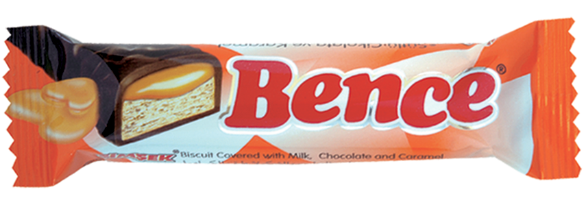 BENCE Baton cu biscuit si caramel 2 x 24 x 22g
