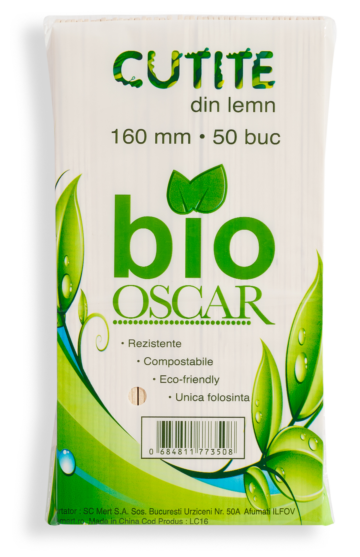 OSCAR Linguri biodegradabile