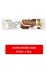 INVITE GRADE CAKE – Tort cu 3 straturi cu glazură de cacao, cremă de lapte și sos de cacao 24x50g