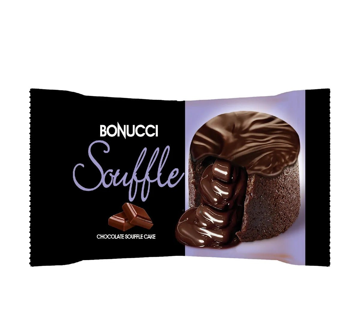 Souffle – Prajitura de cacao cu glazura si crema de cacao 50g x 24 bucati
