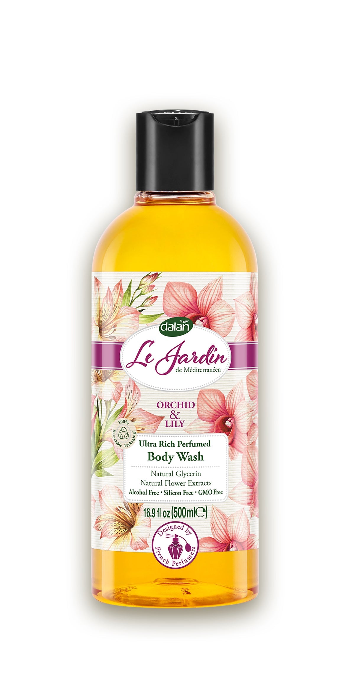 DALAN La Jardin Gel de dus orchid & lily 500 ml