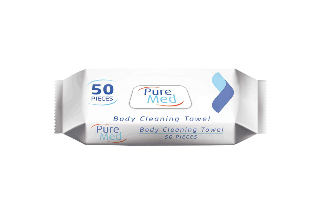 Servetele umede igienice pentru incontinenta PURE MED, 50 buc