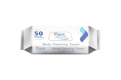 Servetele umede igienice pentru incontinenta PURE MED, 50 buc