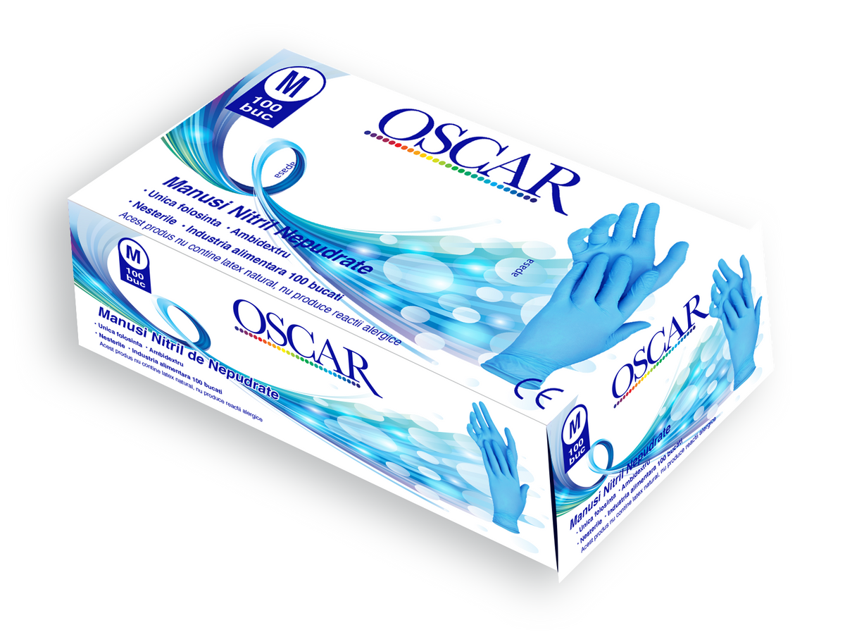 OSCAR Manusi nitril nepudrate M