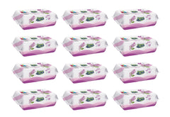 Pachete Promo Servetele umede PURE liliac (12 buc/bax)