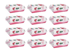 Pachete Promo Servetele umede PURE trandafir (12 buc/bax)