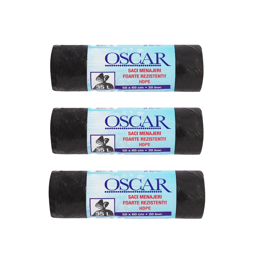 Set Saci 35 L - 3/buc NEGRU