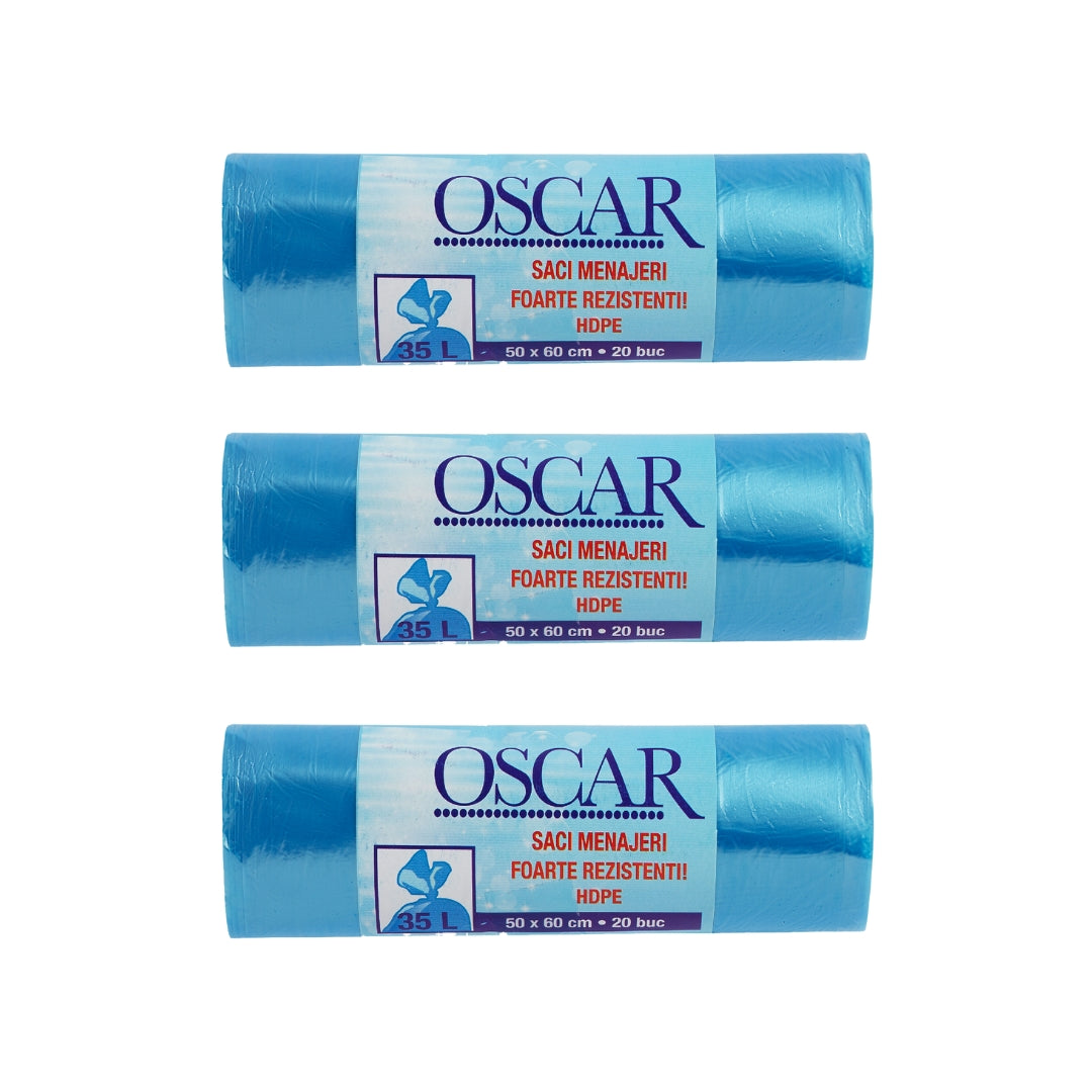 Set Saci 35 L - 3/buc ALBASTRU