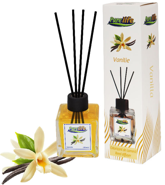 Odorizant de Camera cu Betisoare Pure Life - Vanilie